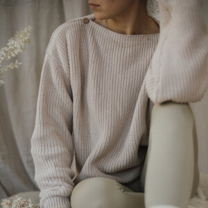 Cosyroots Mum Oversize-Strickpullover aus Biobaumwolle