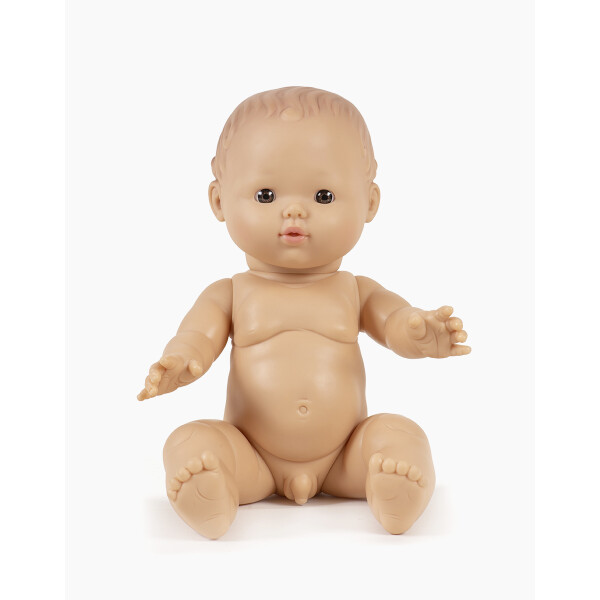Minikane Babypuppe ohne Haare Louis 34cm