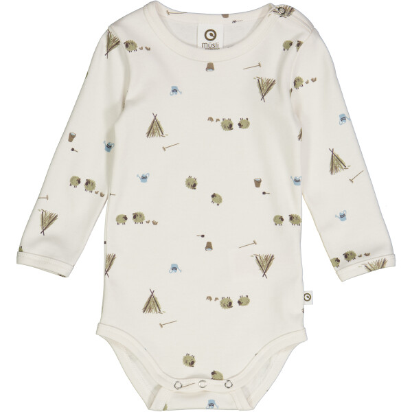 Müsli by green cotton Langarmbody Farm