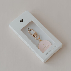 Eulenschnitt Schlüsselanhänger MAMA