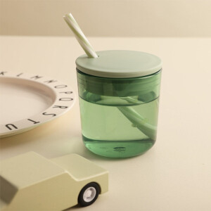 Design Letters Farbiges Eco Trinkglas 2er Set