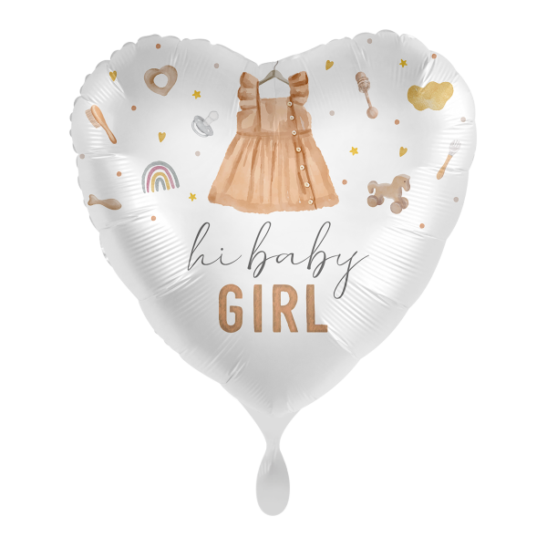 Premioloon Ballon "Hi Baby Girl"