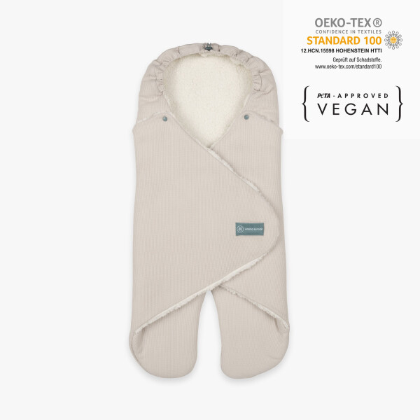 Emma&Noah Einschlagdecke mit Füßen