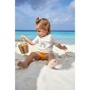 Lässig UV-Shirt Recycelt Kurzarm Regenbogen