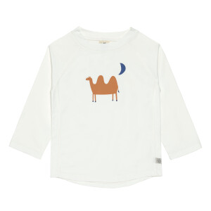 Lässig UV-Shirt Recycelt Langarm Kamel