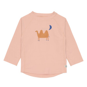 Lässig UV-Shirt Recycelt Langarm Kamel
