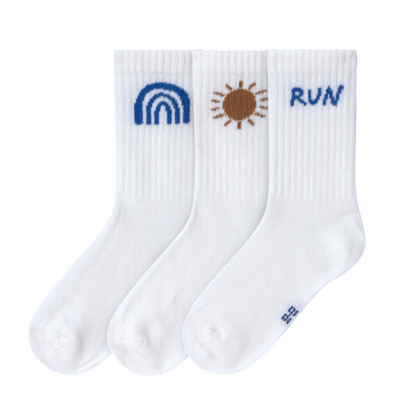 Lässig Tennissocken Kinder 3er-Set - Little Gang Run