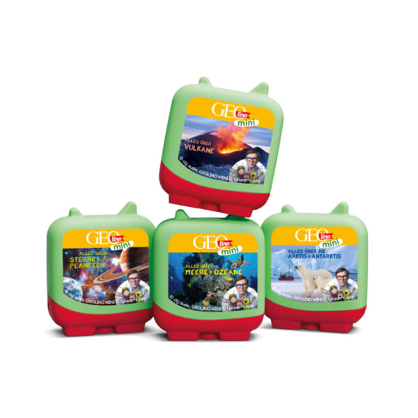 Tonies Clever Tonie GEOlino Mini - 4er Set