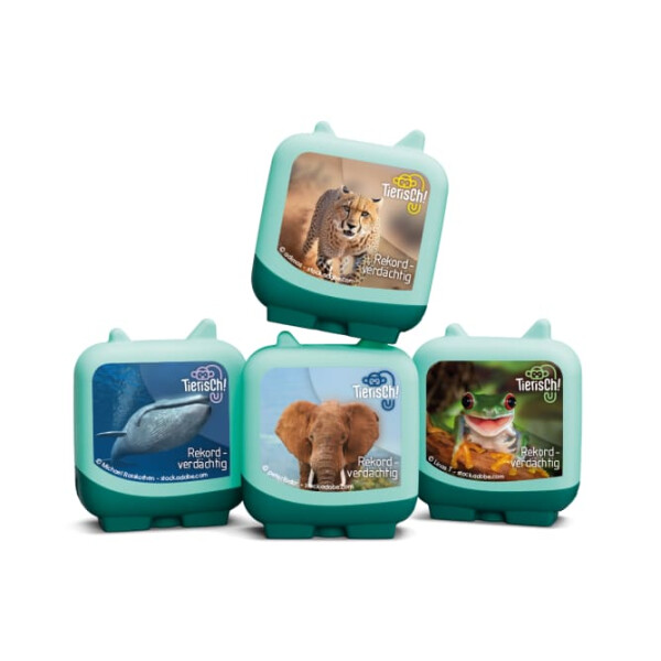 Tonies Clever Tonie Tierisch! Rekordverdächtig - 4er Set