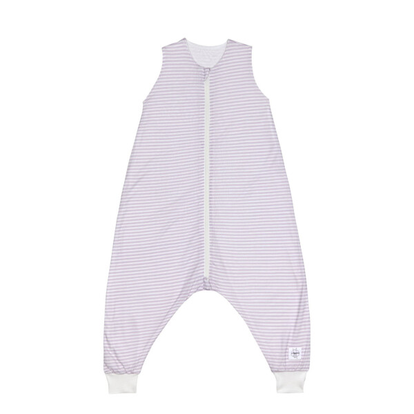 Lässig Schlafsack mit Füßen Tencel 0,5 TOG Streifen