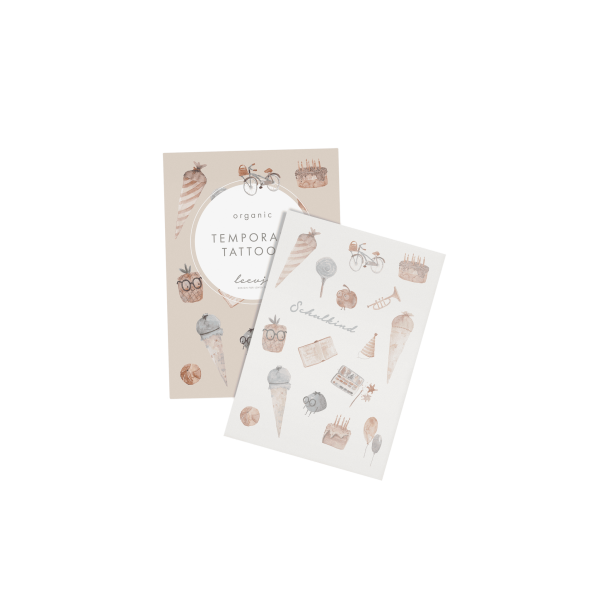 Leevje Organic Tattoos "School"