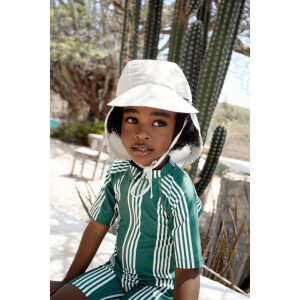 Lässig UV-Sonnenhut mit Nackenschutz Uni