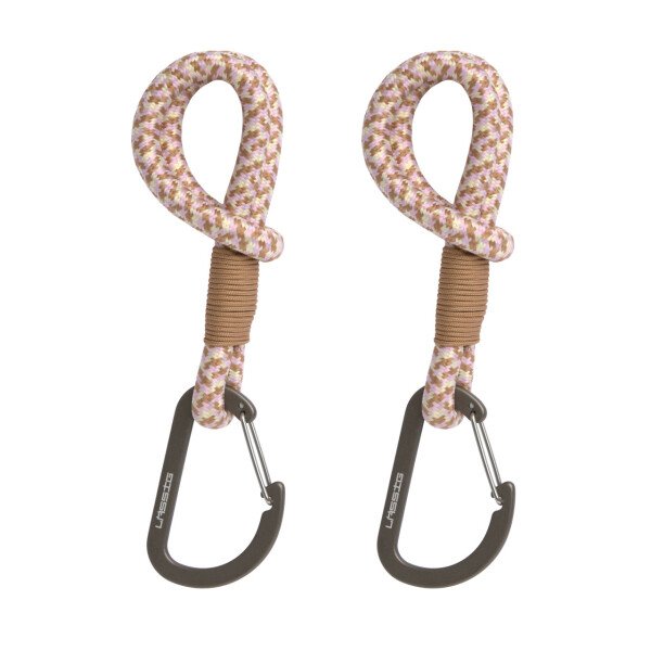 Lässig Kinderwagenhaken recycelt 2er Set - Karabiner