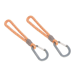 Lässig Kinderwagenhaken recycelt 2er Set - Karabiner