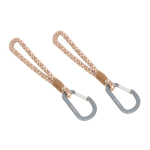 Lässig Kinderwagenhaken recycelt 2er Set - Karabiner