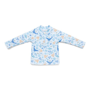 Little Dutch Badeshirt langarm Coral Sea
