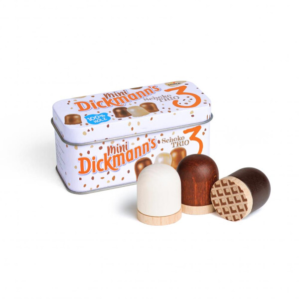 Erzi Dickmanns in der Dose aus Holz