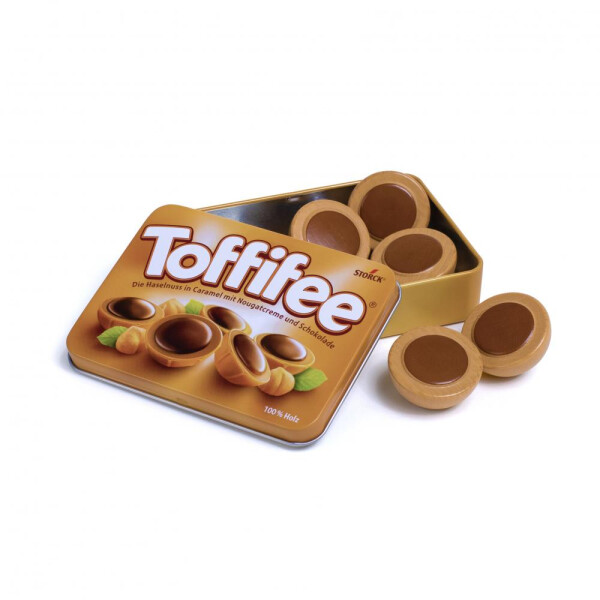 Erzi Toffifee in der Dose aus Holz