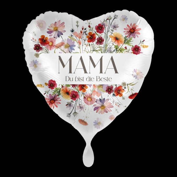 Premioloon Ballon "Mama Du bist die Beste"