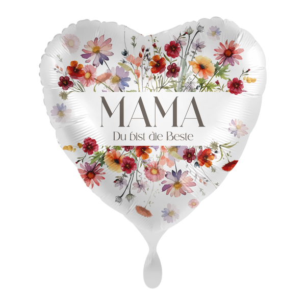 Premioloon Ballon "Mama Du bist die Beste"