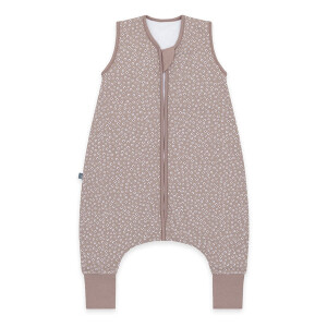 Emma&Noah Musselin-Schlafsack mit Füßen Berry Blumen 0.5 TOG
