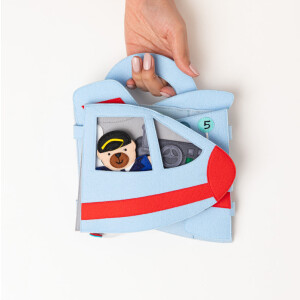 Jolly Designs Travel Buddy Flugzeug