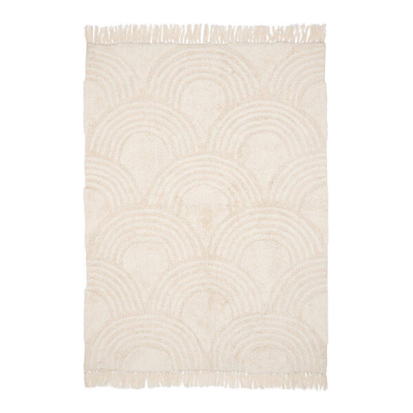 Little Dutch Teppich Rainbow Soft White