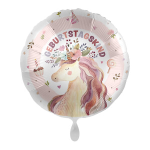 Premioloon Ballon Geburtstagskind "Einhorn"