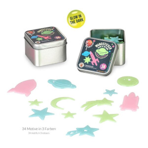 Trendhaus Space Adventure Wandsticker 34-tlg
