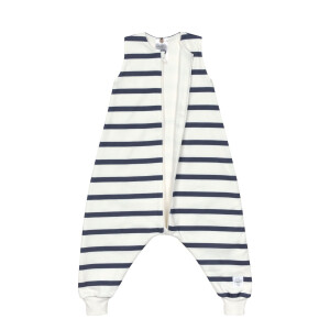 Lässig Schlafsack mit Füßen 1.0 TOG Striped Bio