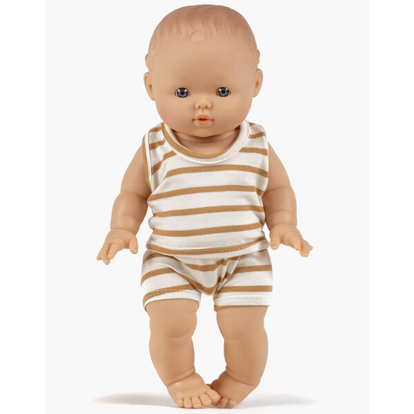 Minikane Babypuppe mit Outfit Stripes