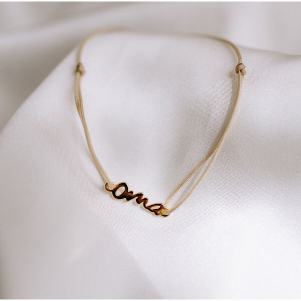Mama Collection Armband Oma Nyla Gold