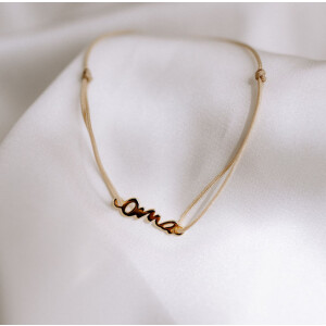 Mama Collection Armband Oma Nyla Gold
