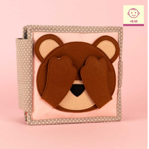 Jolly Designs Peek A Boo - 6 Seiten Mini Quiet Book