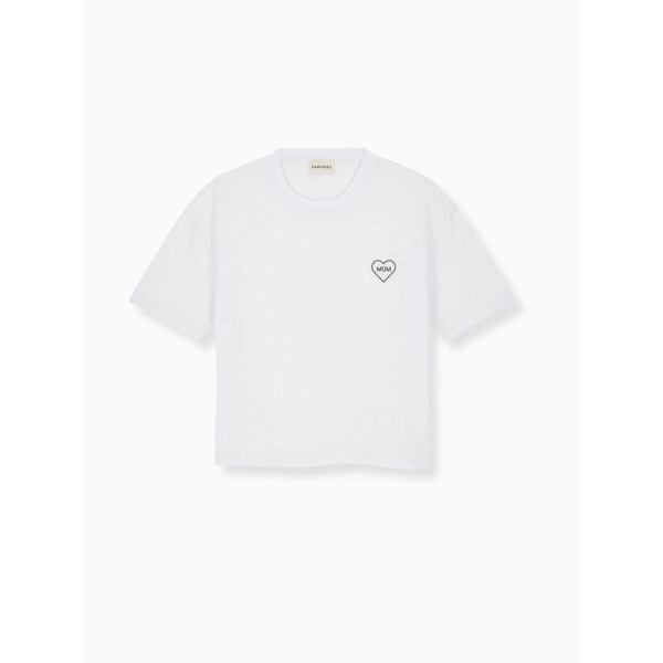Famvibes T-Shirt Mom Heart Bio