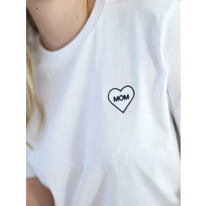 Famvibes T-Shirt Mom Heart Bio
