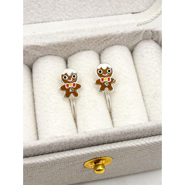 AuMiClipz Ohrclips Lebkuchenmann