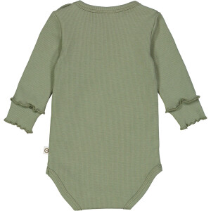 Müsli by green cotton Langarmbody Rib mitwachsend