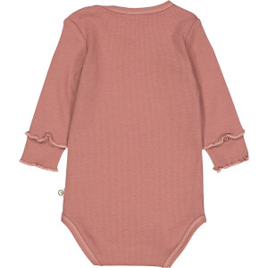 Müsli by green cotton Langarmbody Rib mitwachsend