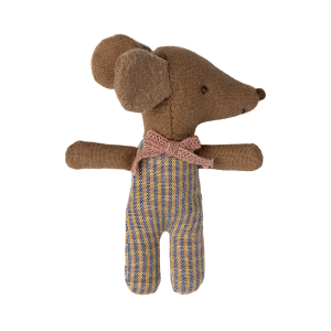 Maileg Sleepy wakey baby Maus in Streichholzschachtel Rose
