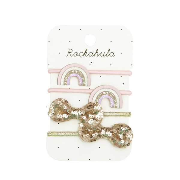 Rockahula Haargummiset 4 Stück Enchanted Rainbow