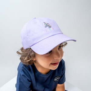 Lil Boo Cap Unicorn Dad - Purple