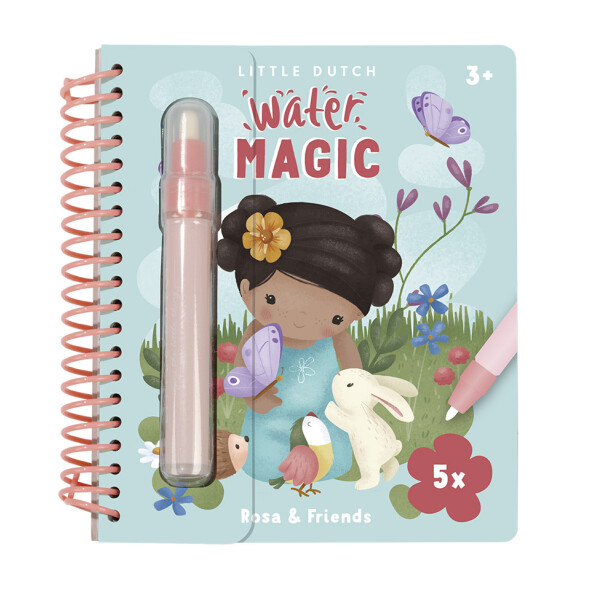 Little Dutch Wassermalbuch - Rosa & Friends
