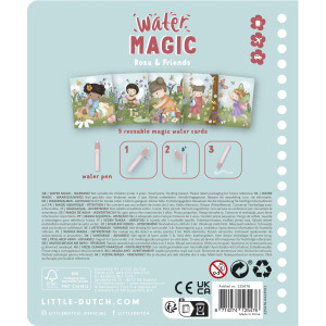 Little Dutch Wassermalbuch - Rosa & Friends