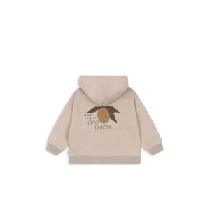 Konges Sløjd Kapuzensweatjacke Lou Lemon French Oak