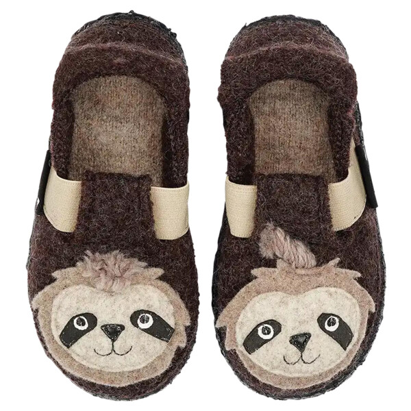 Nanga Hausschuhe Bio-Wolle Shaggy Sloth