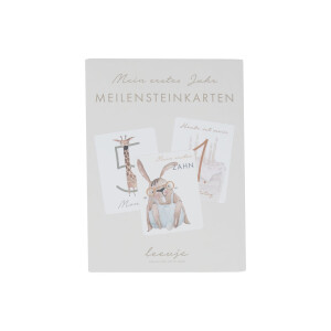 Leevje Meilensteinkarten Mein erstes Jahr