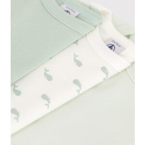 Petit Bateau Langarmbody 3er Set Wal Bio