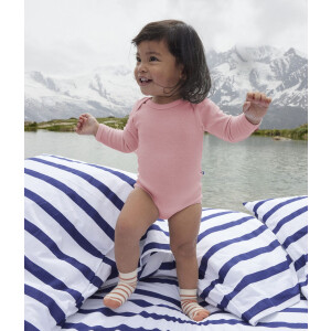 Petit Bateau Langarmbody mit Wolle