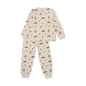 Minymo Weihnachts-Pyjama Christmas Car